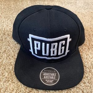 Black PUBG SnapBack Hat